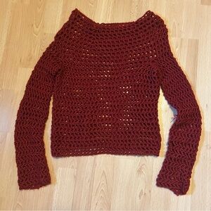 Handcrafted Red Sweater